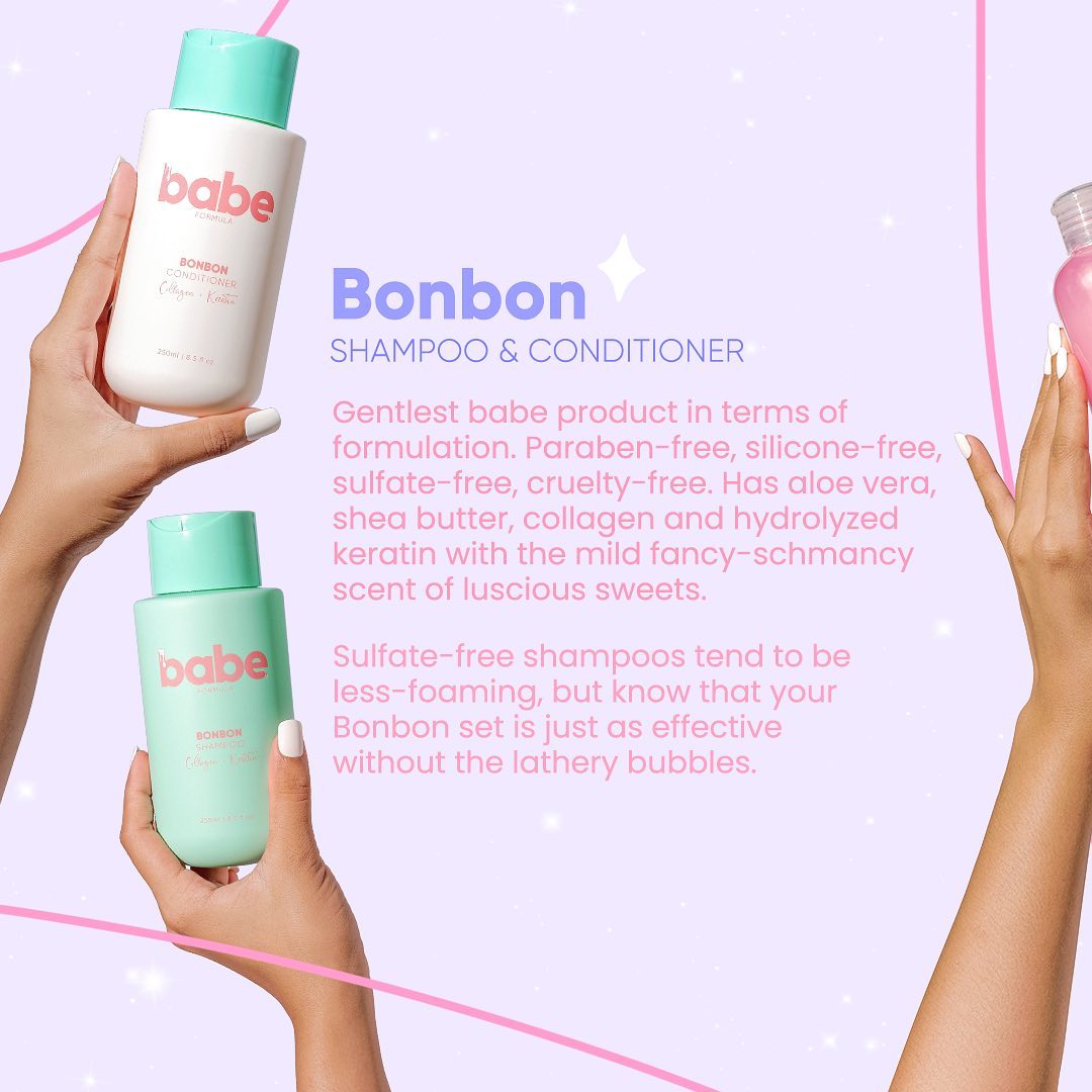 Babe Formula Bonbon Shampoo and Conditioner - 250ml