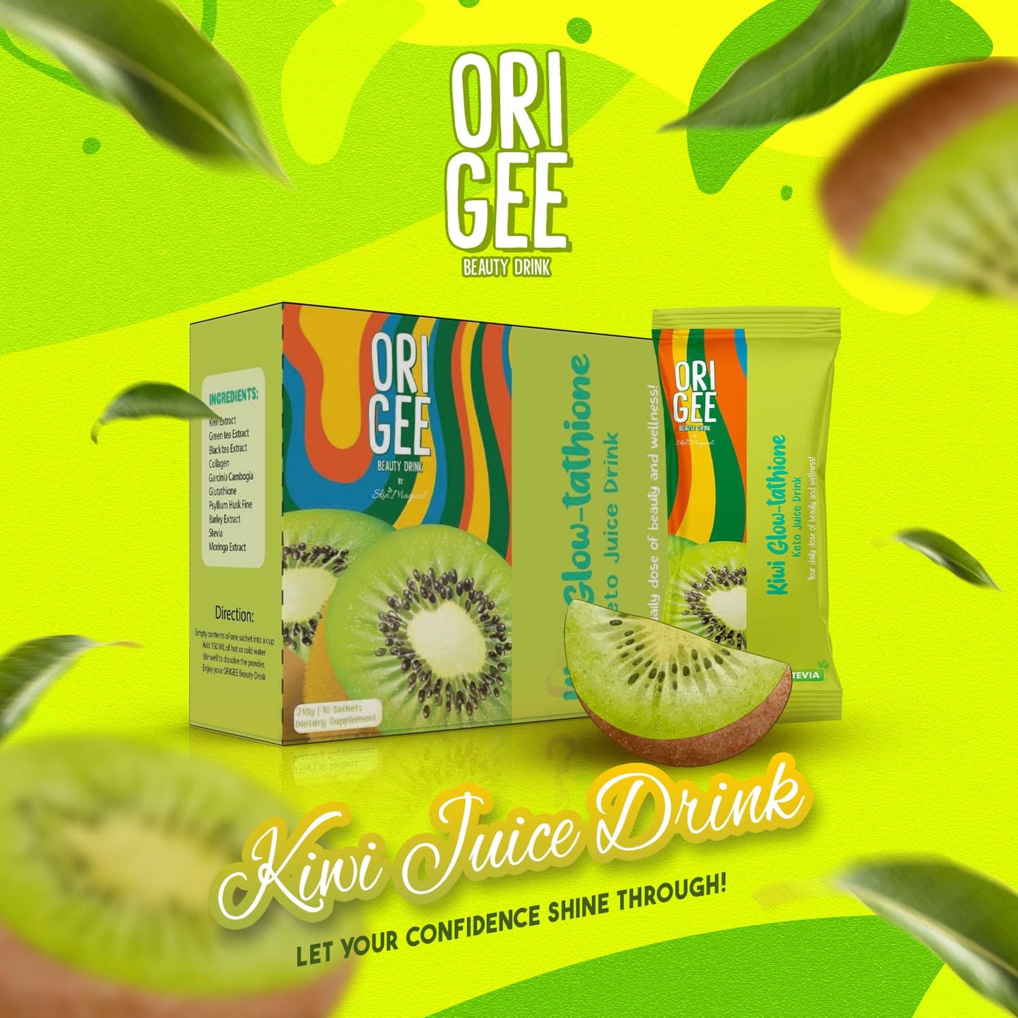 Kiwi Glow-tathione - Keto Juice Drink